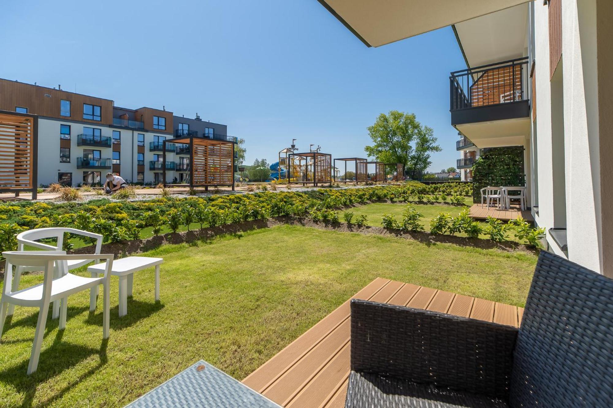 Bel Mare Lux Apartment B105 With Patio Garden By Noclegi Renters Misdroy Exterior foto